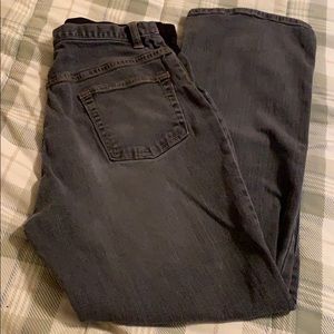 Gap gray maternity boot leg jeans